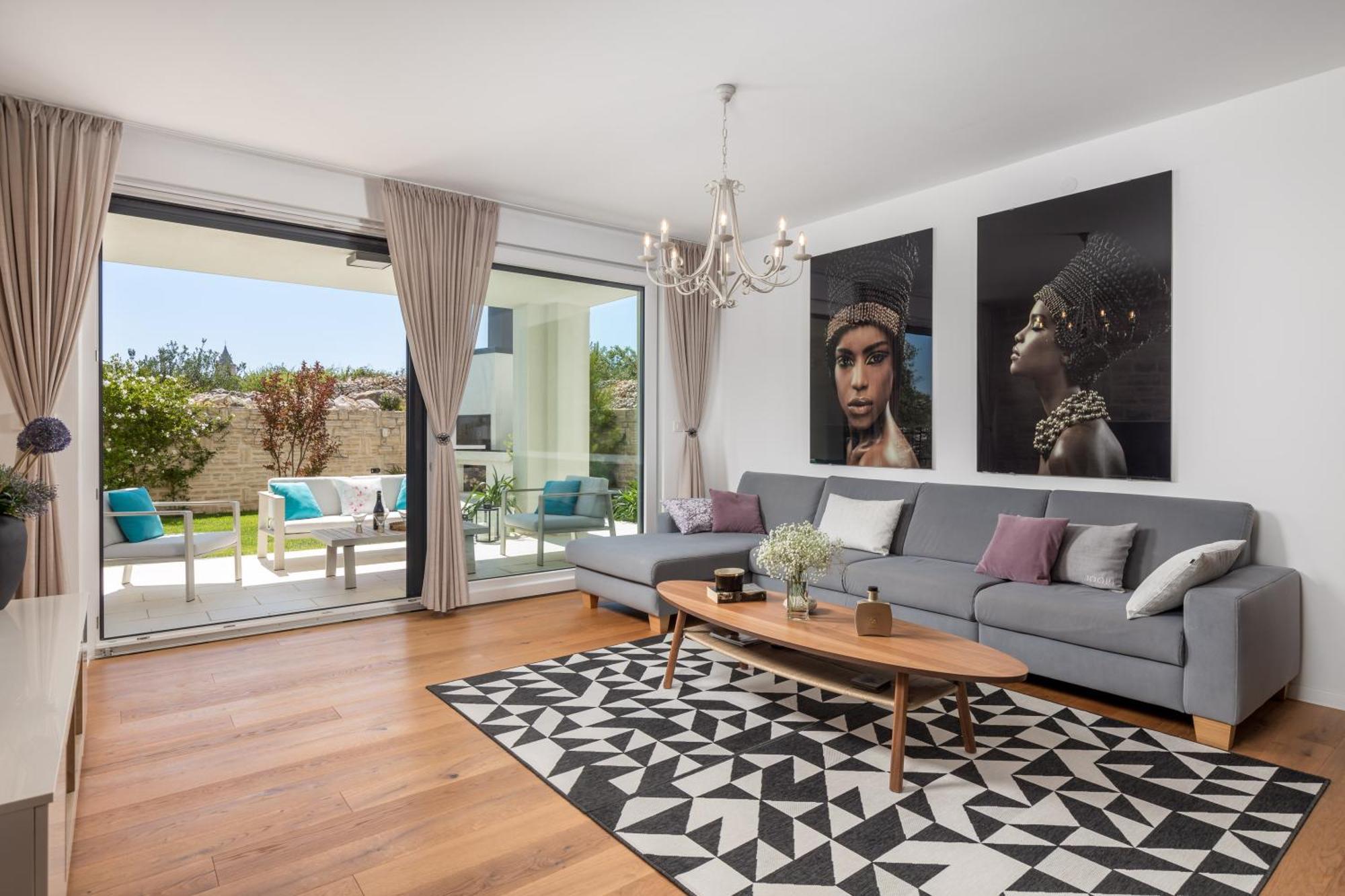 Luxury Apartment Hyperion With Private Pool And Garden Murter Extérieur photo