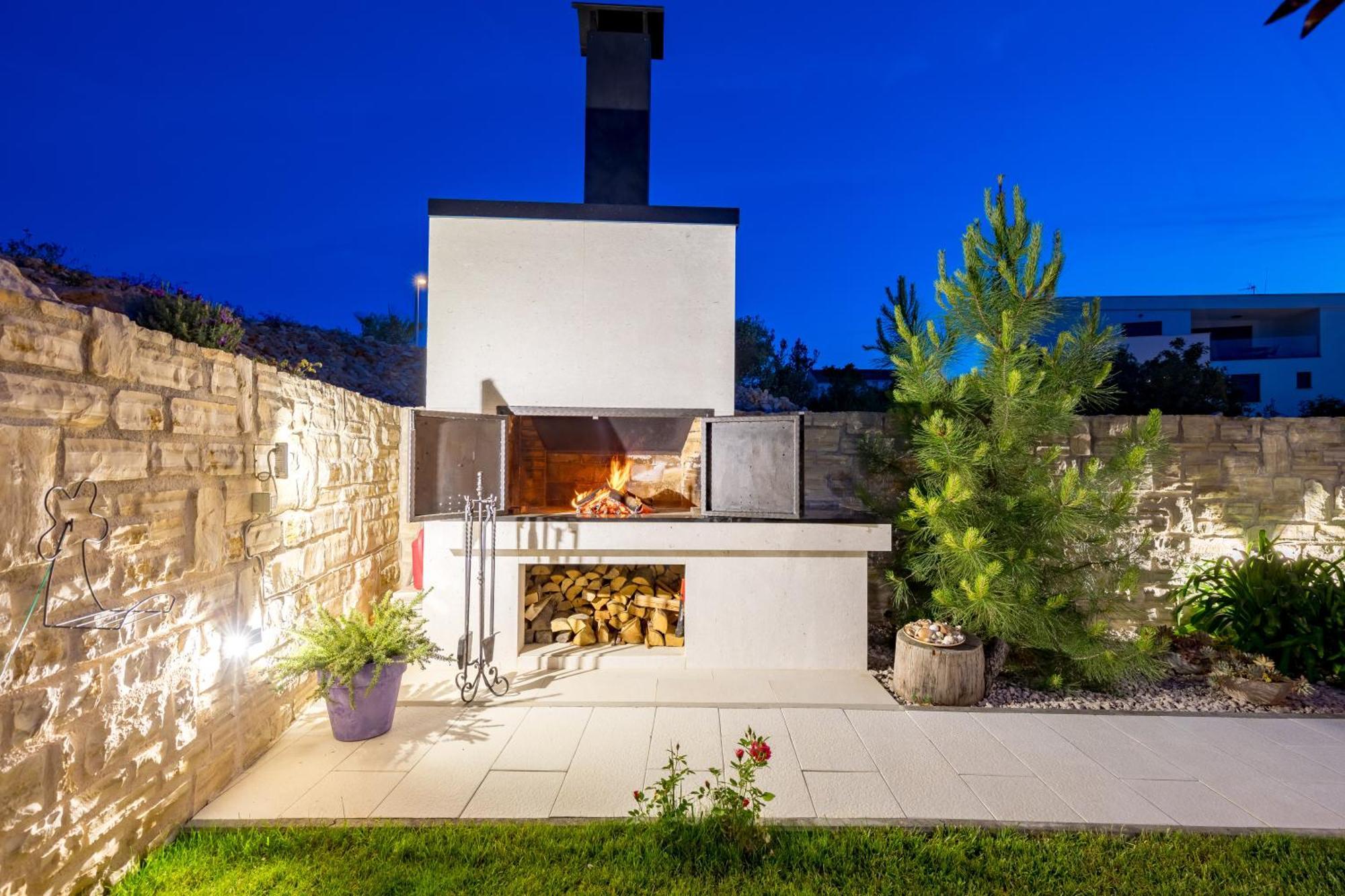 Luxury Apartment Hyperion With Private Pool And Garden Murter Extérieur photo
